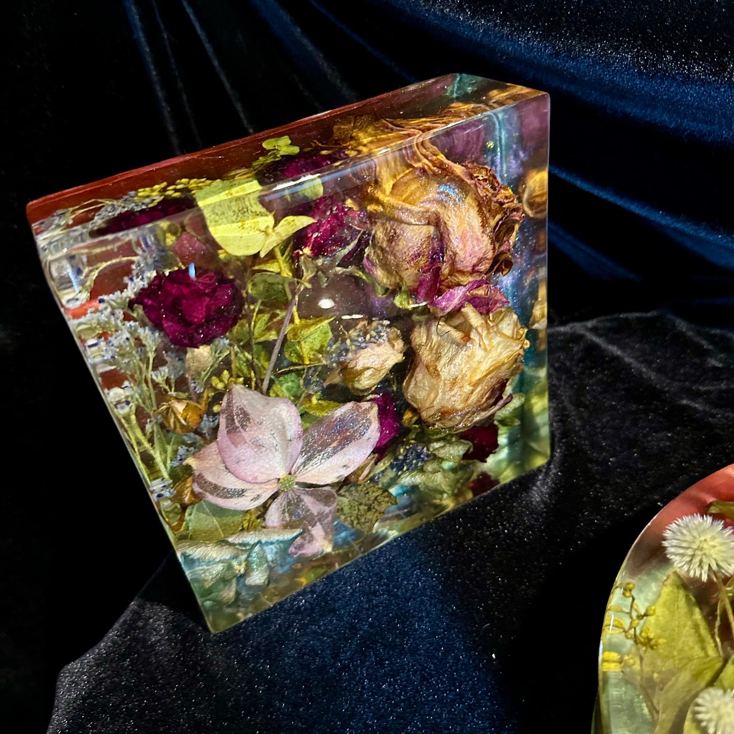 Square Garden with Sunkin Roses