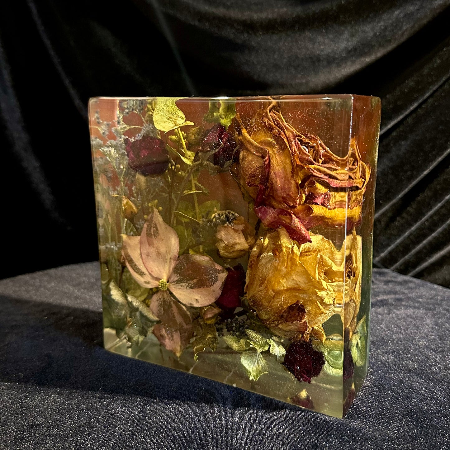 Square Garden with Sunkin Roses