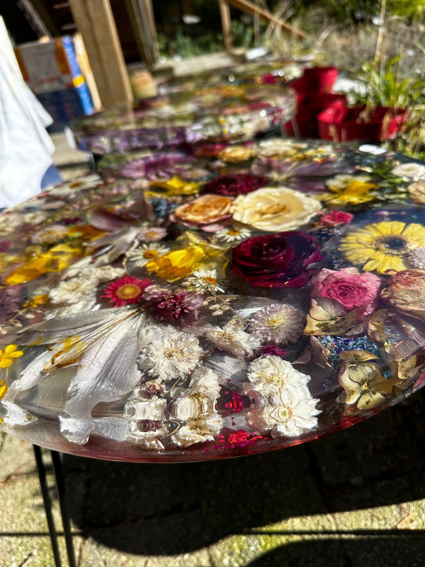 Flower Garden Bistro Table