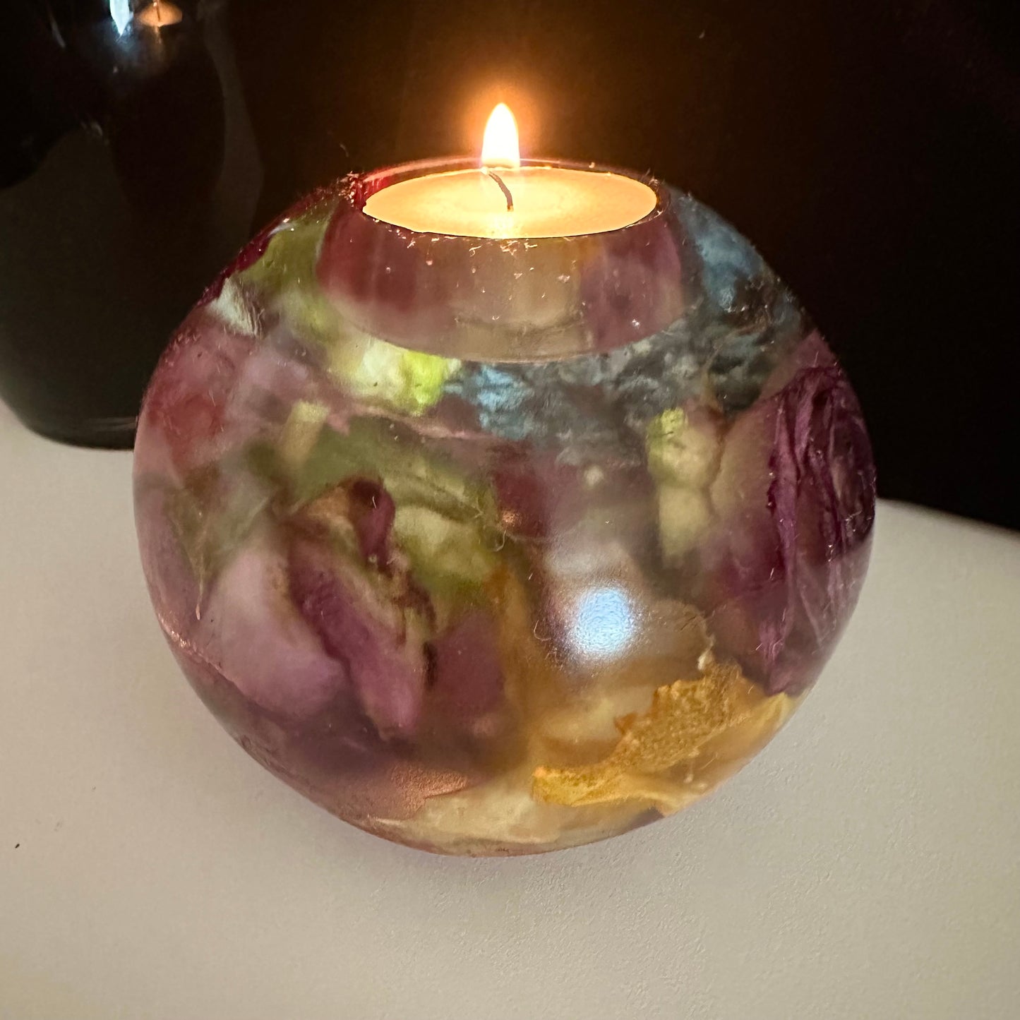 Rose Garden Large Tea-light Sphere