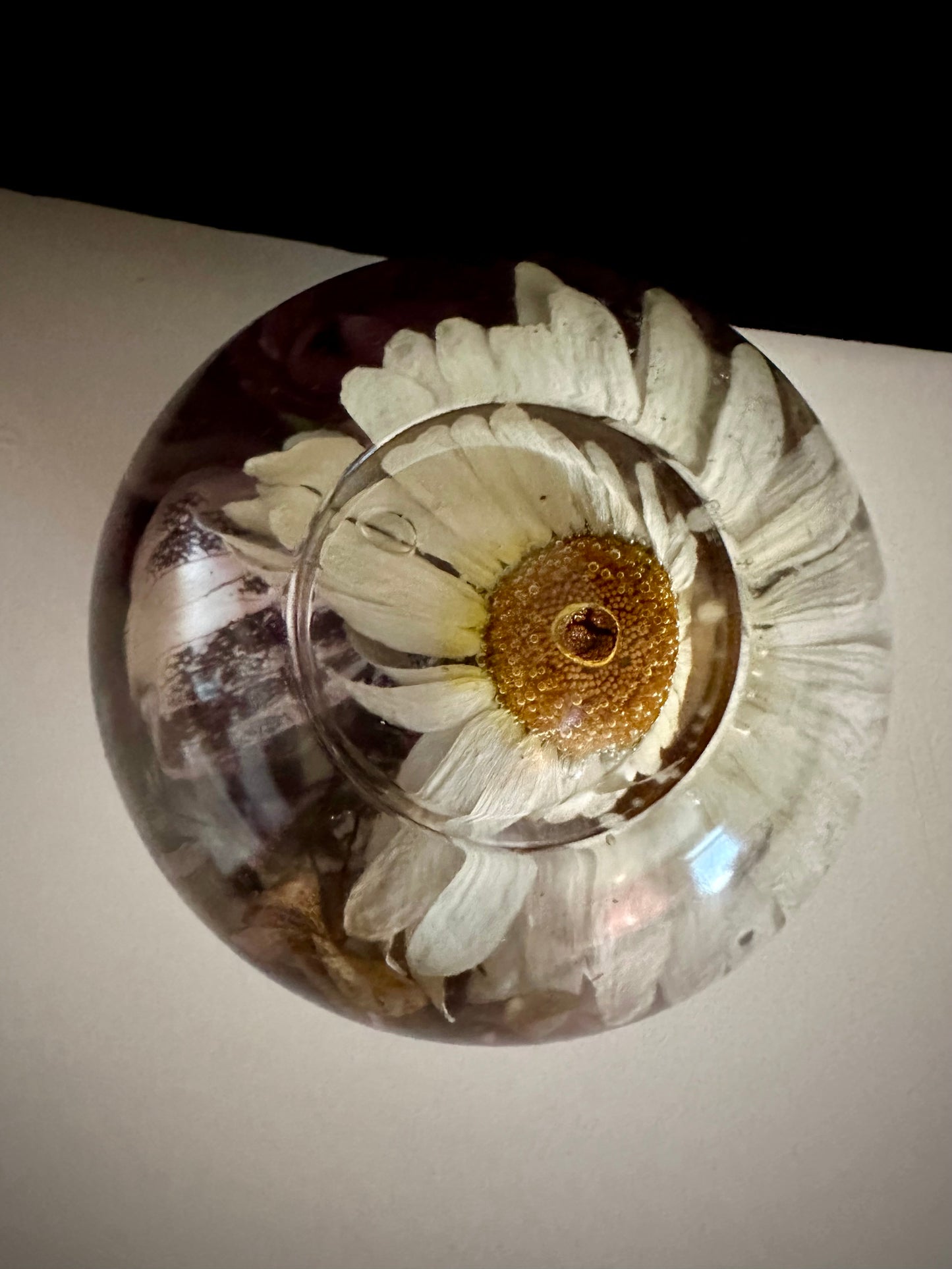 Rose & Daisy Large Tea-light Sphere