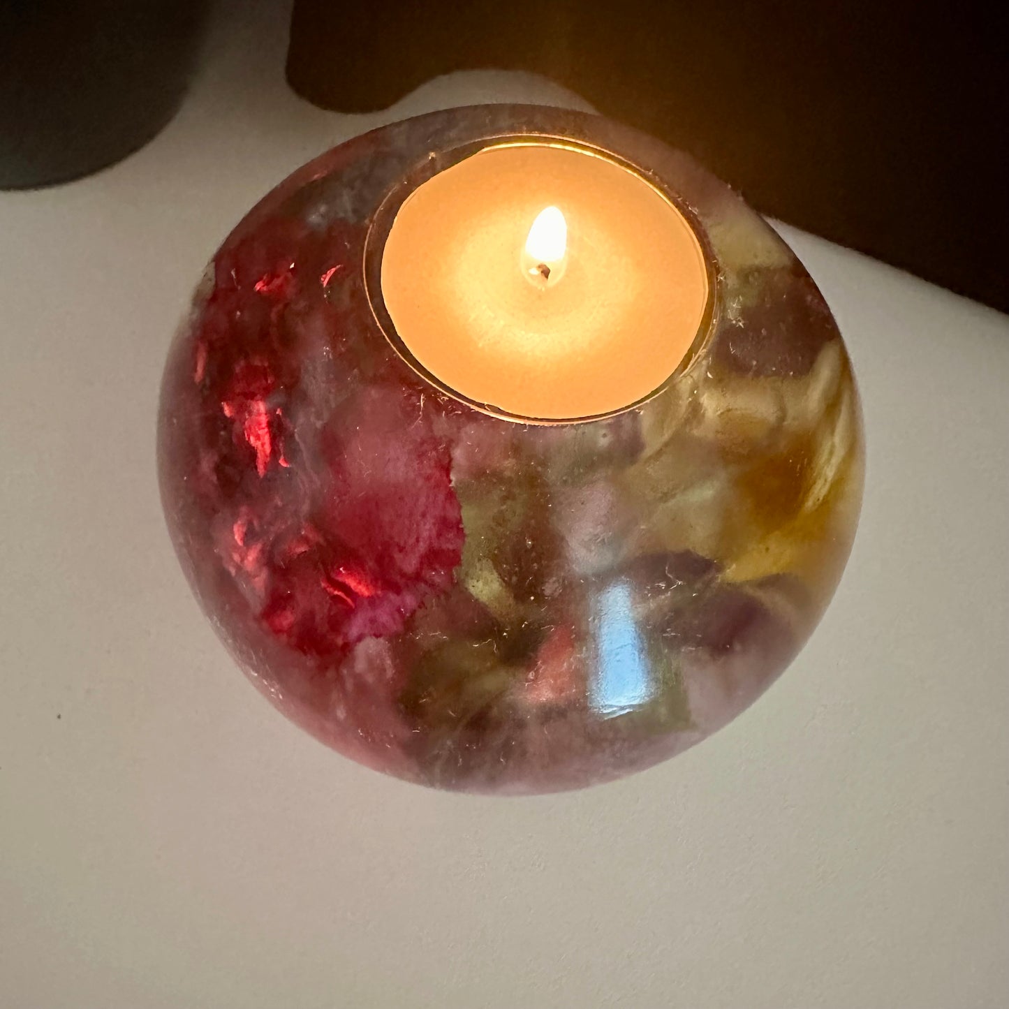 Rose Garden Large Tea-light Sphere