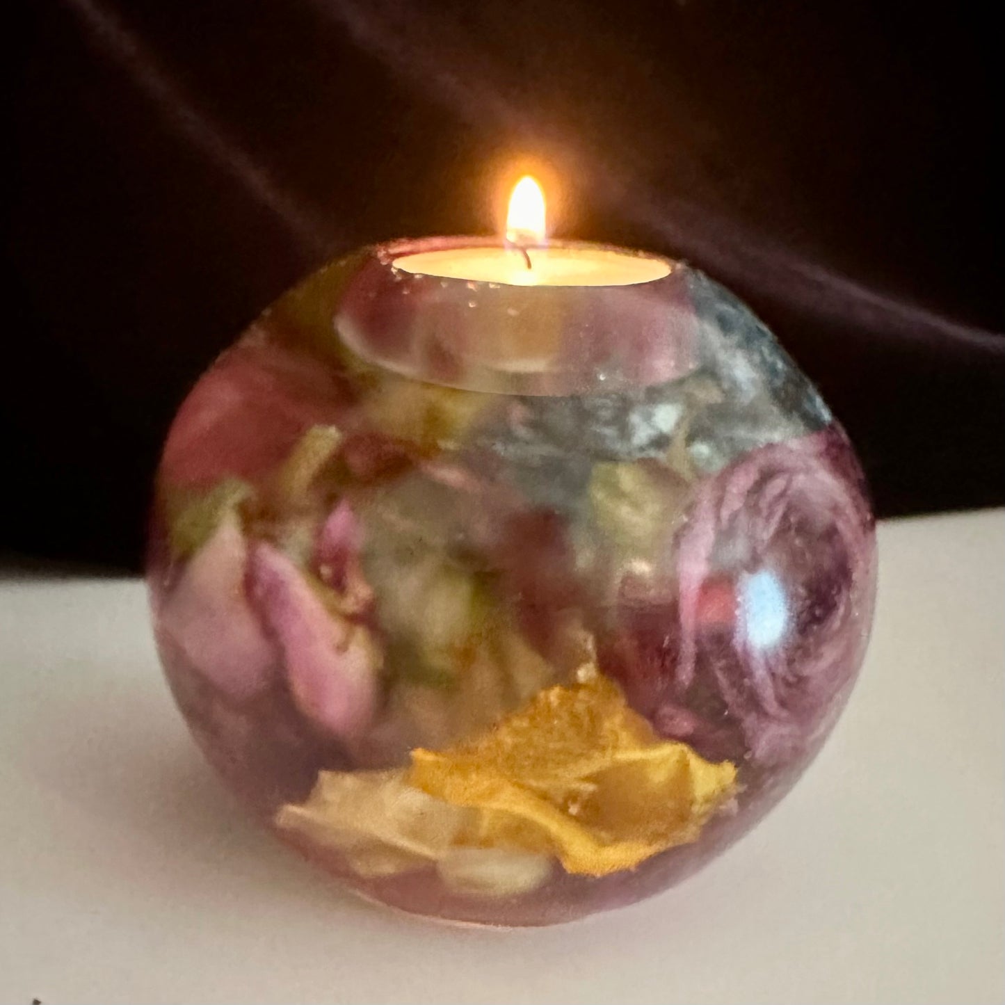 Rose Garden Large Tea-light Sphere