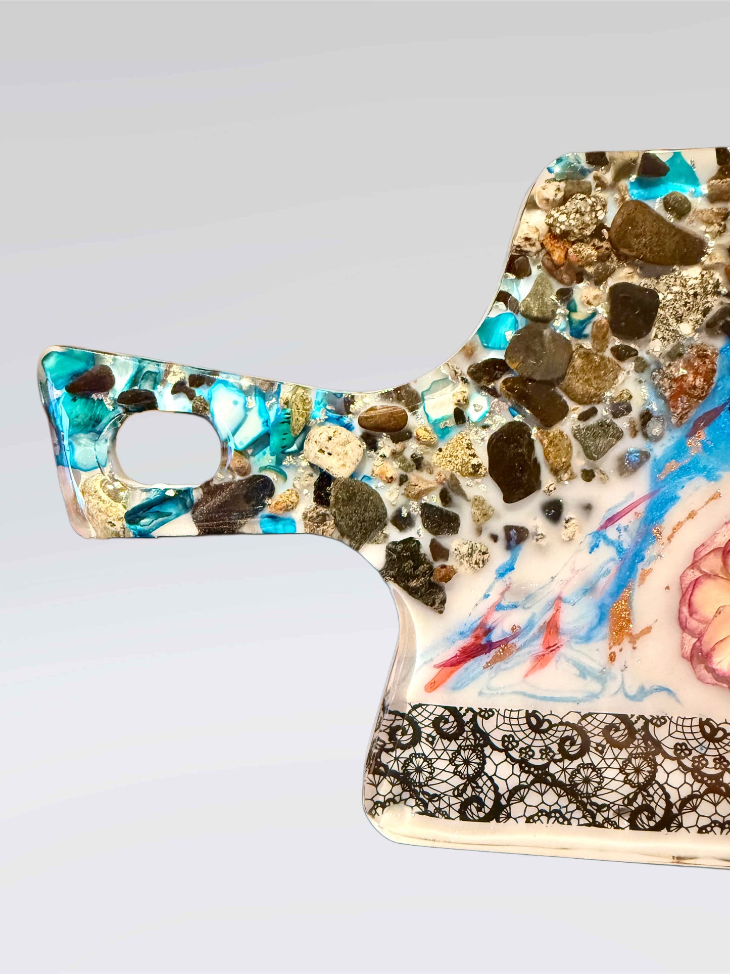 Butterflies and Roses Cheese Board